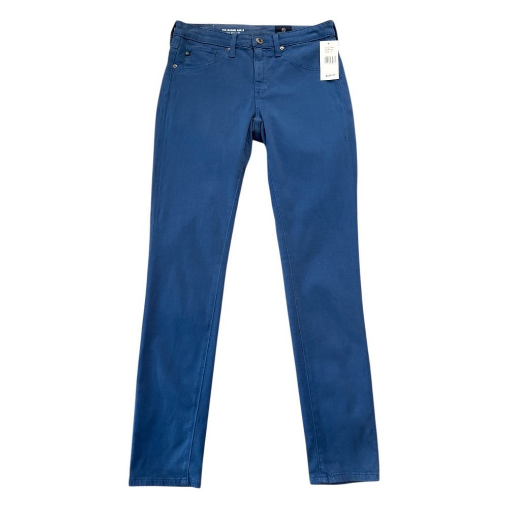 AG Adriano Goldschmied The Legging Ankle Super Skinny Jeans Blue 4 27‎ NEW